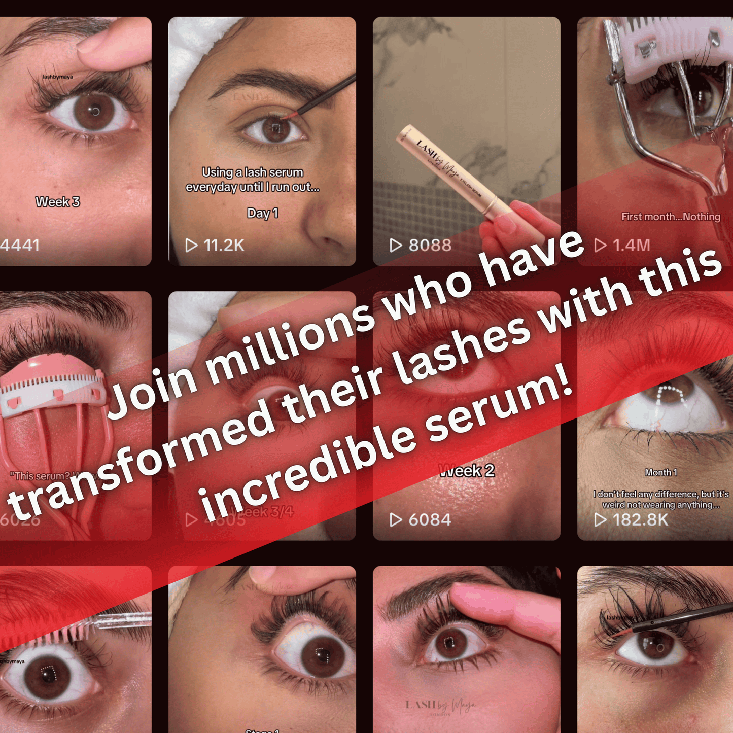LUXE LASH by Maya - Premium Eyelash Growth Serum