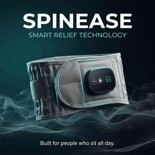 SpinEase™ — Inflatable Heat & Traction Back Belt