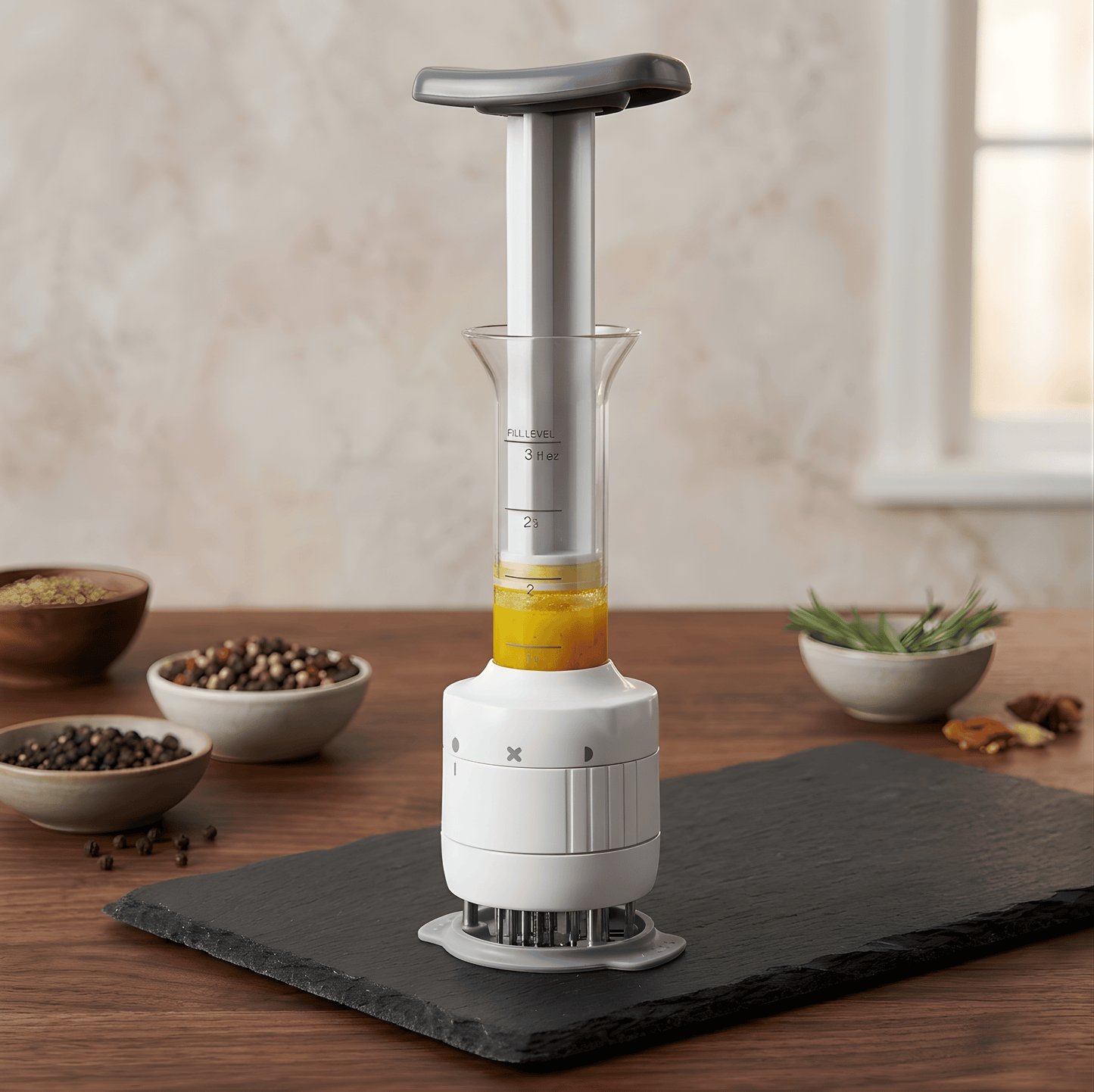 Premium Meat Marinade Injector - Professional Grade Stainless Steel