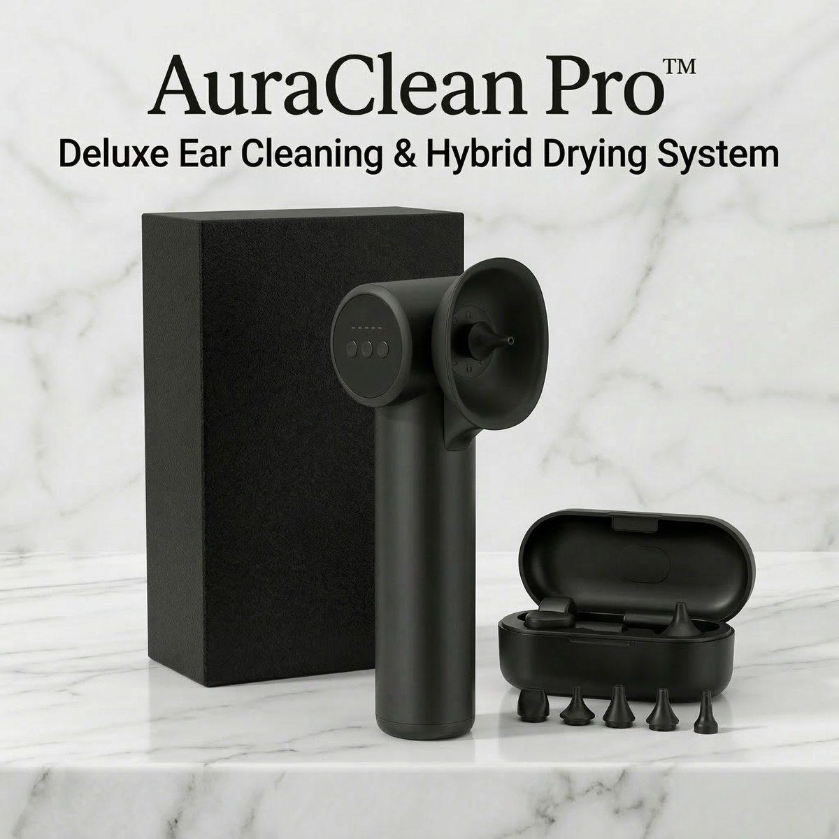 AuraClean Pro™ Advanced Ear Care System