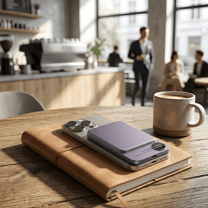 VECTRA MAG MagSafe Power Bank - 5000/10000mAh Wireless Magnetic Charger for iPhone