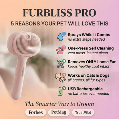 FurBliss Pro Grooming Comb