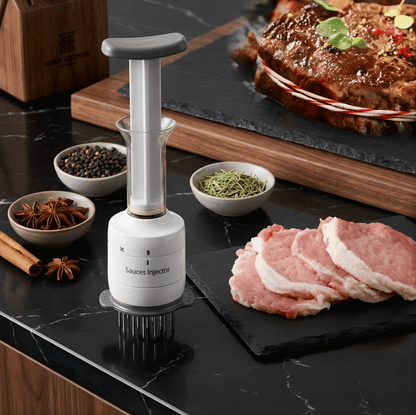 Premium Meat Marinade Injector - Professional Grade Stainless Steel