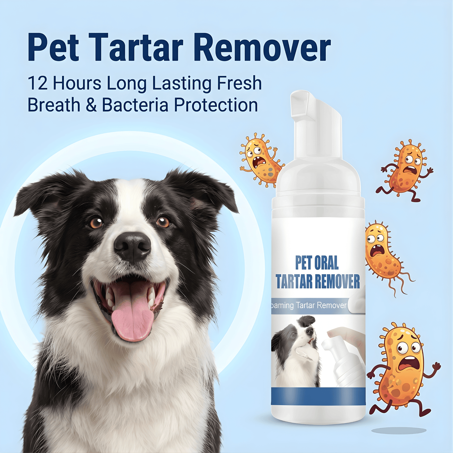 Pet Tartar Remover — Complete Dental Care Kit for Dogs & Cats