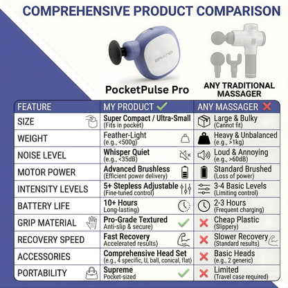 PocketPulse Pro Mini Massage Gun