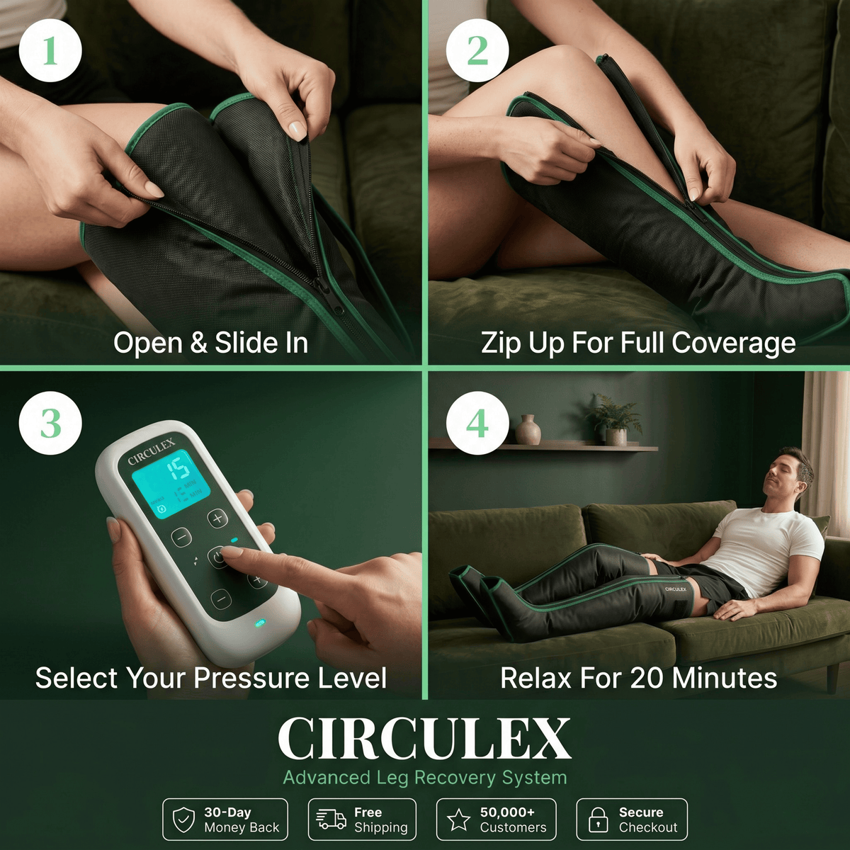 CIRCULEX Advanced Leg Recovery System