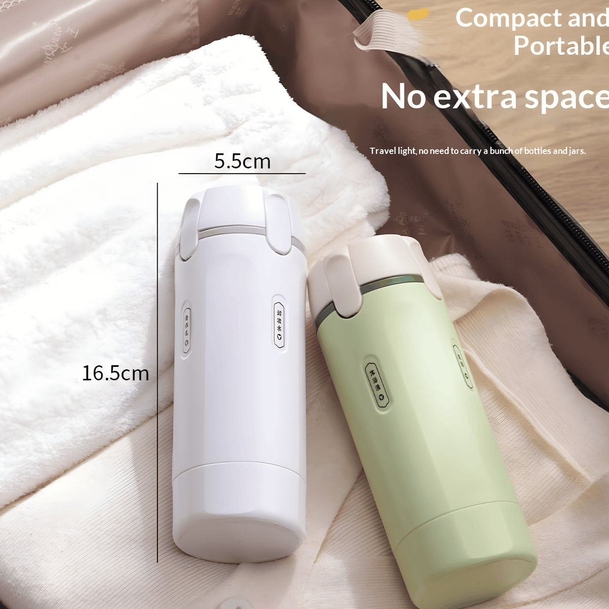 NomadFill 4-in-1 Travel Dispenser Set