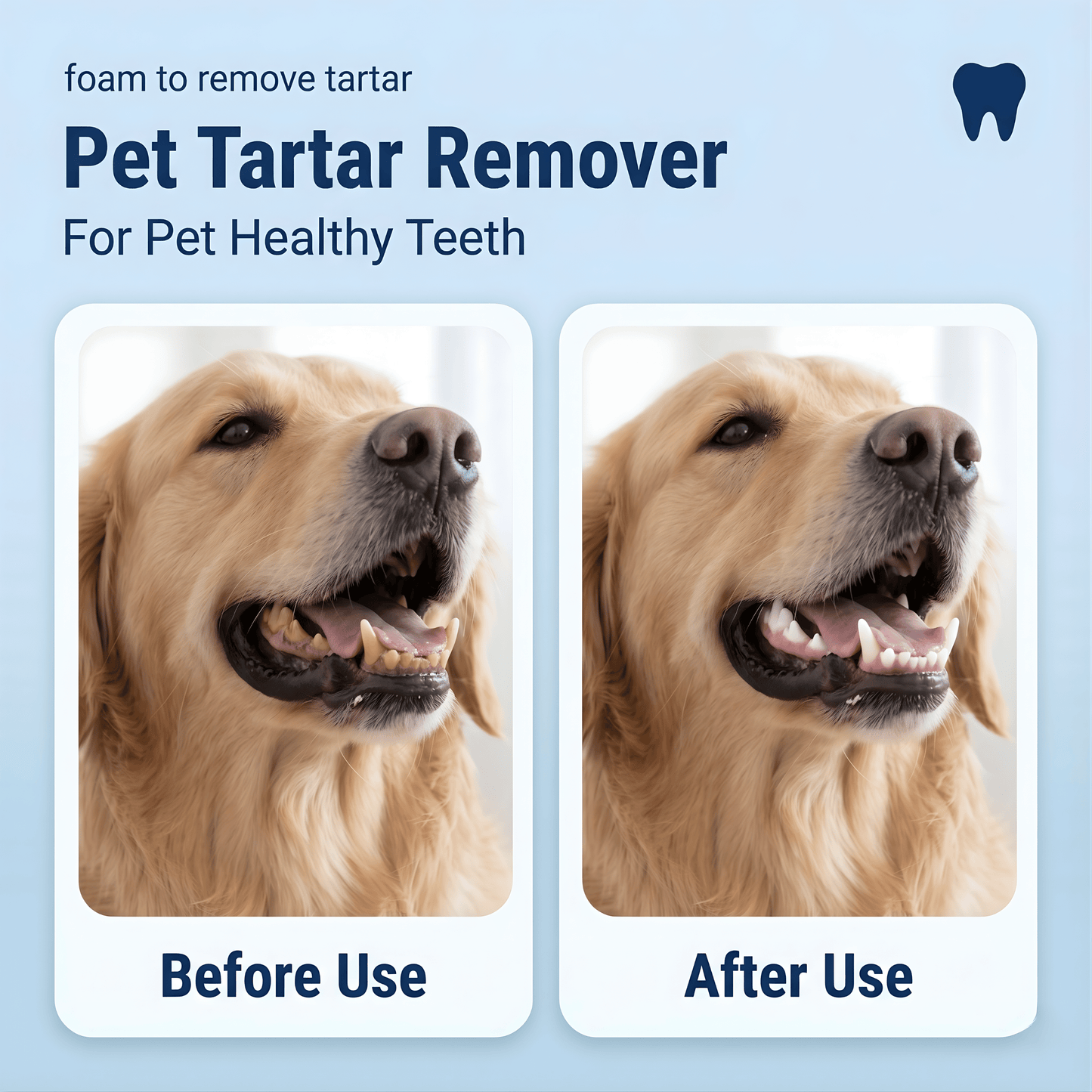 Pet Tartar Remover — Complete Dental Care Kit for Dogs & Cats