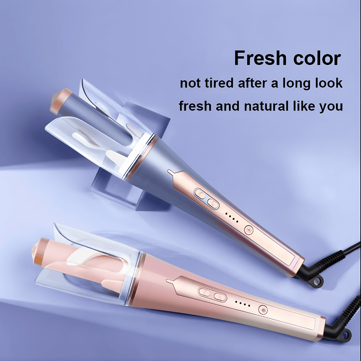 AutoGlam Pro — Self-Rotating Curling Wand