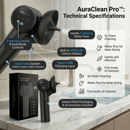 AuraClean Pro™ Advanced Ear Care System