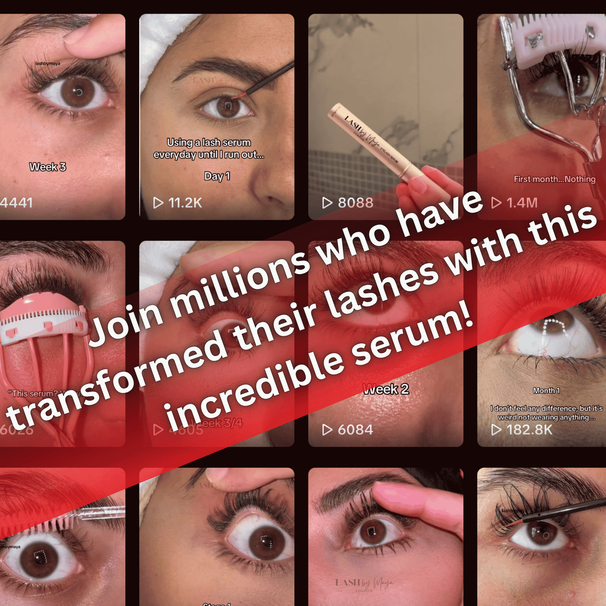 LUXE LASH by Maya - Premium Eyelash Growth Serum