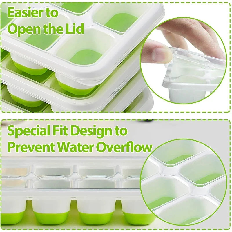 Silicone Ice Cube Tray