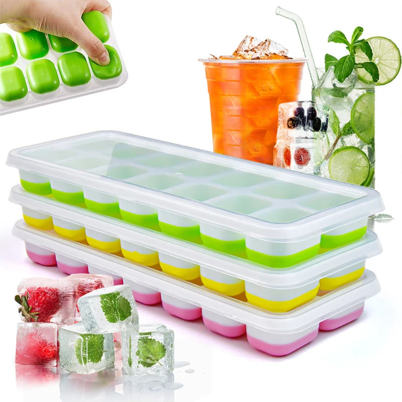 Silicone Ice Cube Tray