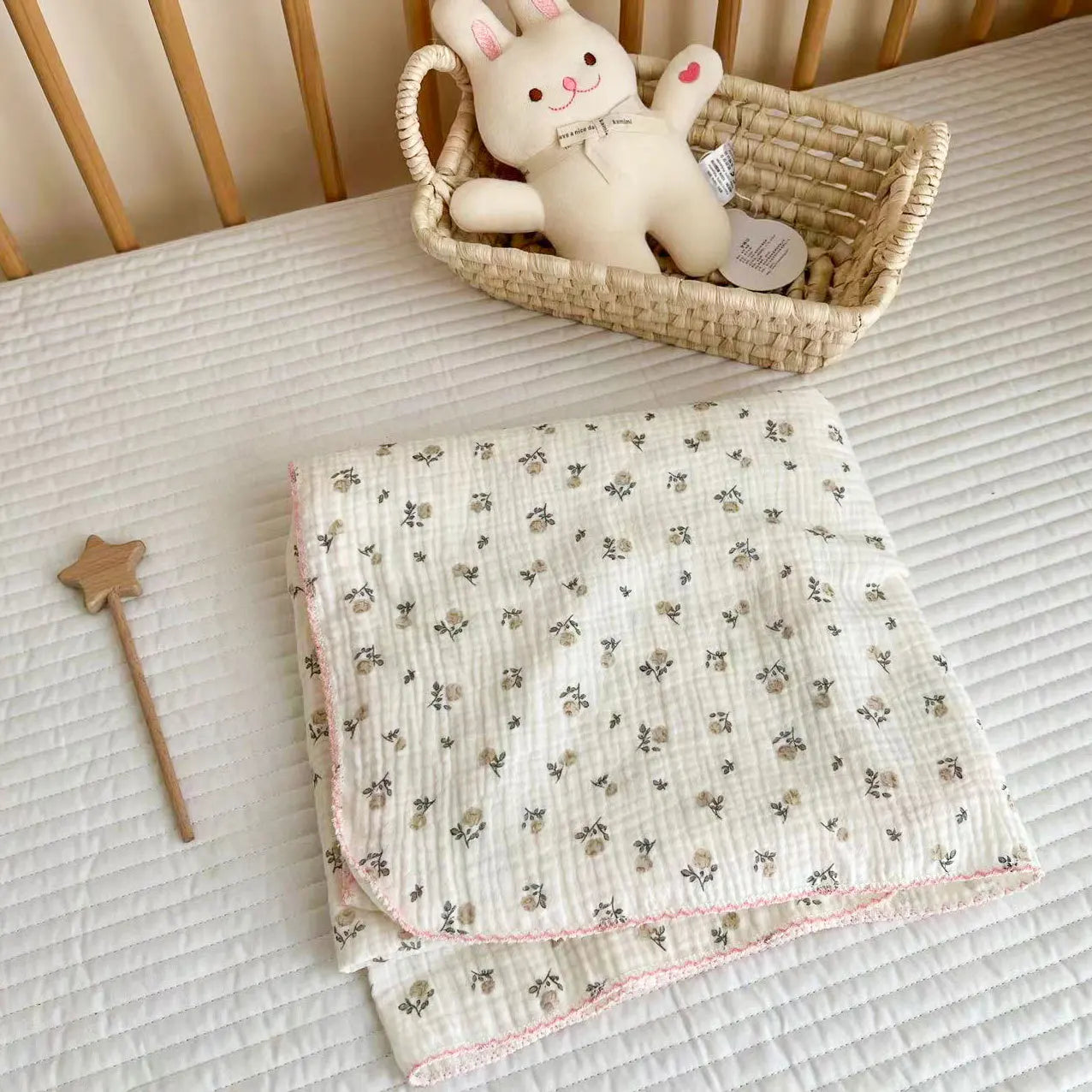 Floral Whisper Baby Wrap