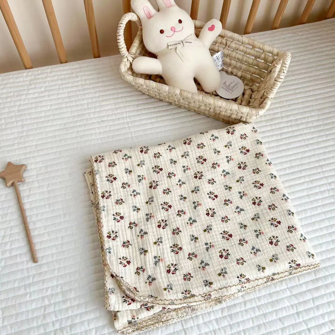 Floral Whisper Baby Wrap